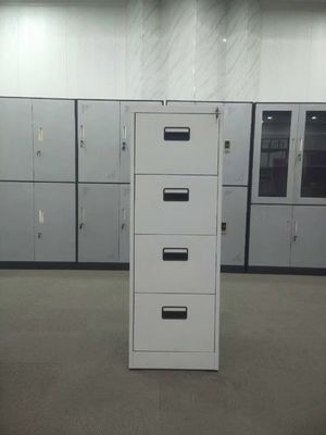 خزانة ملفات مكتب فولاذية من KEDA 4 أدراج خزانة معدنية 45 كجم تحمل